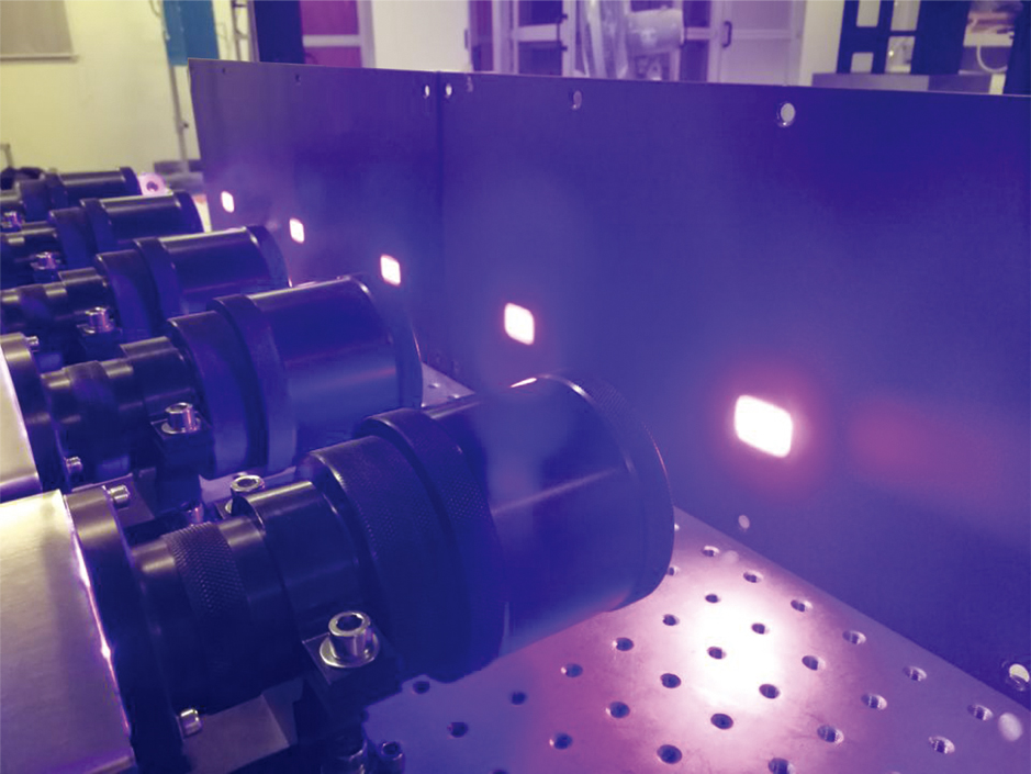 Multi-wavelengths UV-LED Light source for DMD